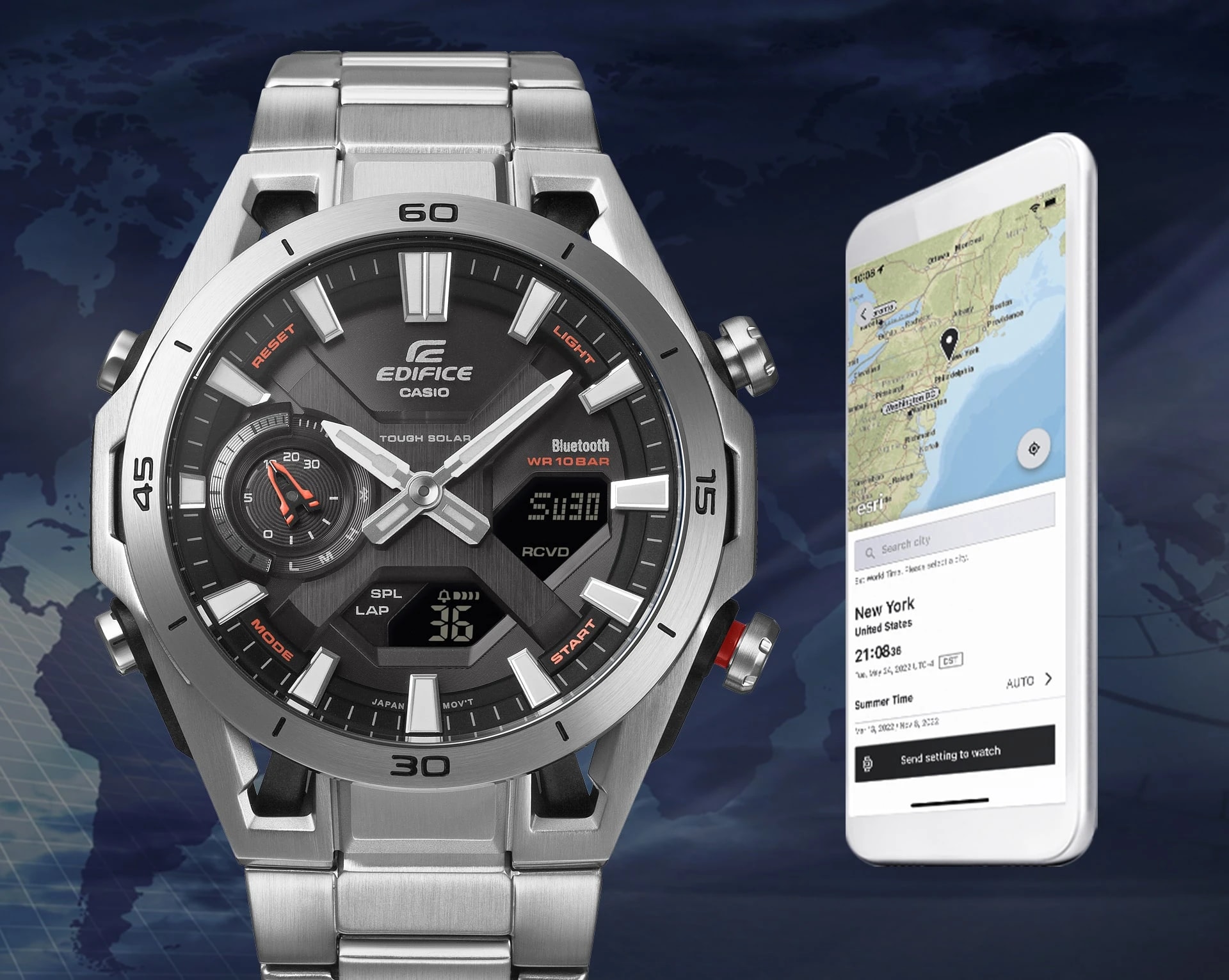 Edifice ECB-2300DC-1ADF