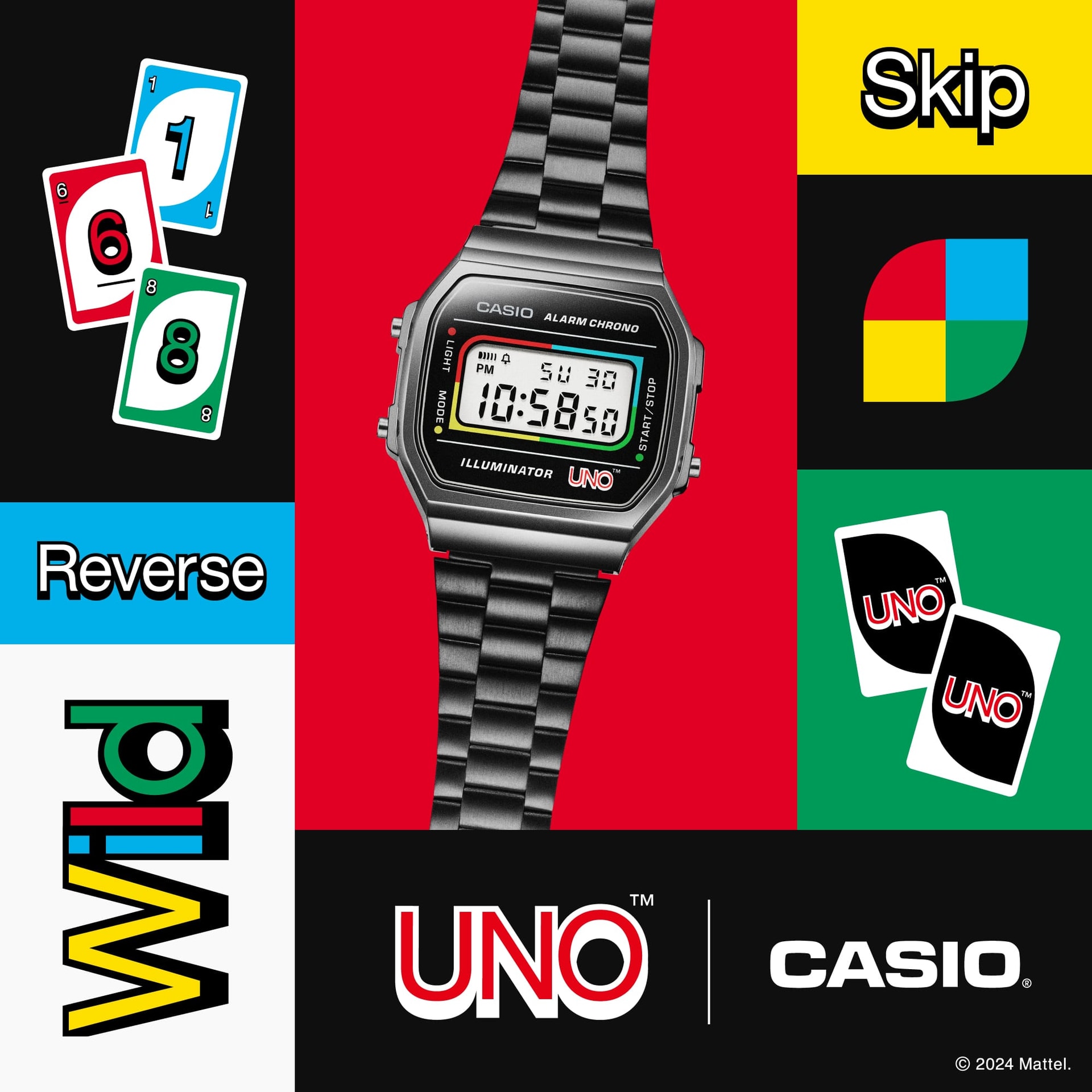 Casio Vintage A168WEUC-1ADR