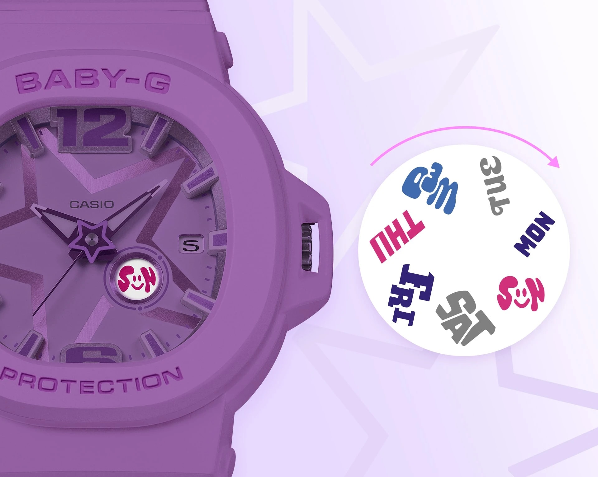 Baby-G BGA-10D-2A1DR
