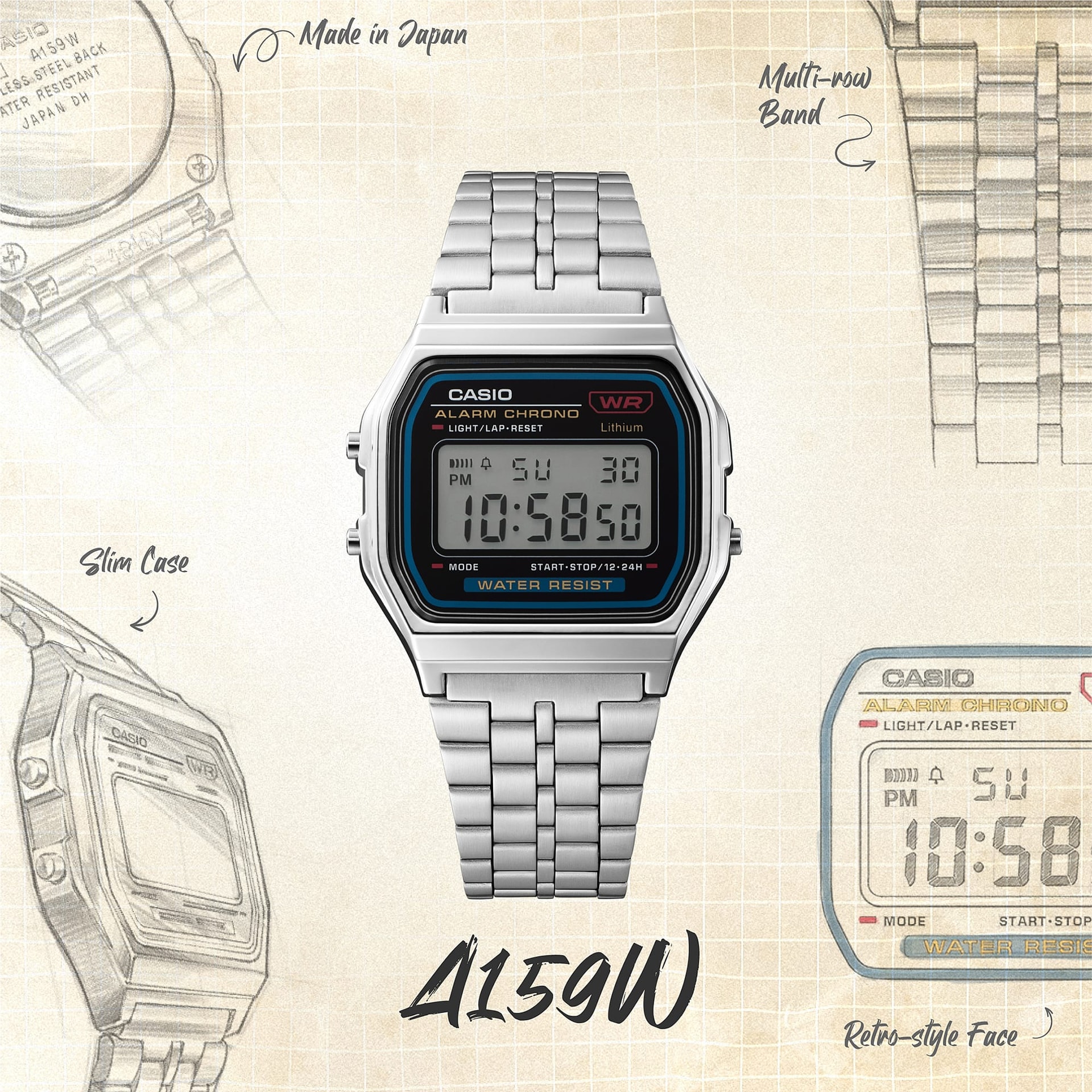 Casio Vintage A159WA-N1DF
